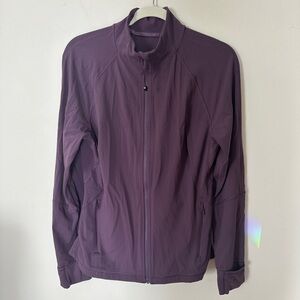 Lululemon Nulu Define Fold jacket Grape Thistle size 14